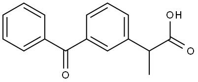 2-(3-Benzoylphenyl)propionic acid(22071-15-4)